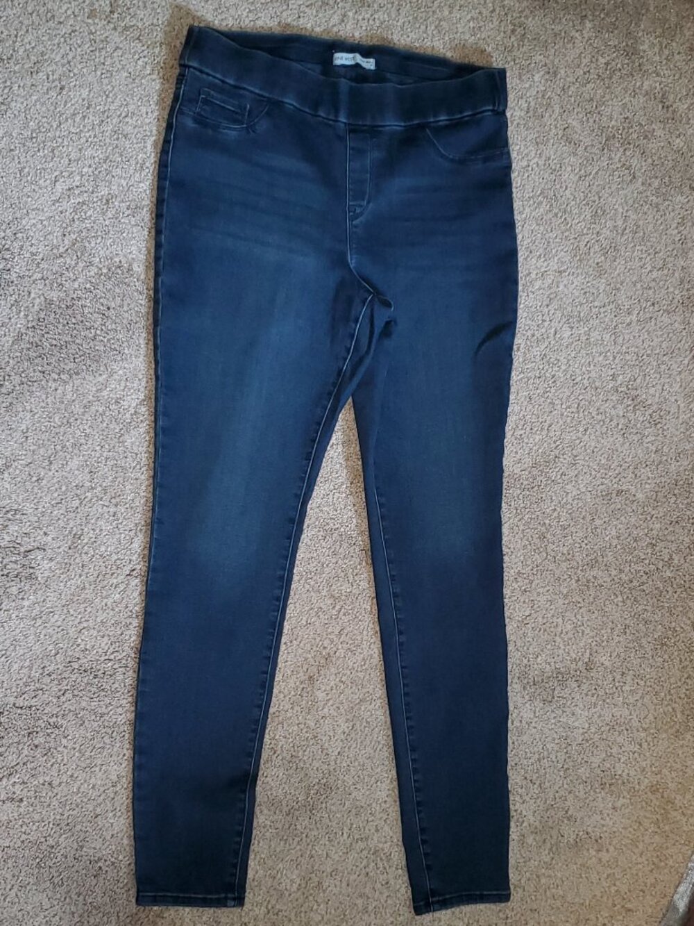 Nine West Super Skinny Jeans Womens Size 12 Blue Denim worn once